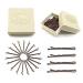 Dofash Bobby Pins Hair Pins Steel Hair Clips 3.5 cm / 1.38 Inch Hair Accessories Metal Pins for Women (Brown)