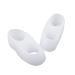 XUEQI Silicone Bunion Corrector Toe Separators with 2 Loops Small Toe Spacer Suitable for Bunion and Overlap Toe