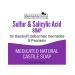Dermaharmony 5% Sulfur 2% Salicylic Acid Liquid Castile Soap - 4 fl oz Bottle - Buy Online on GoSupps.com