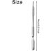 Gel Nail Remover Stain Steel Double-end Professional Cuticle Pusher Safe.(B) - Buy Online on GoSupps.com