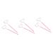 NOLITOY 6 Pcs Eyelash Mirror Grafting Cosmetology Supplies Large Lash Mirror Heart Lash Mirror Handheld Eyelashes Mirror Portable Mirrors Salon Eyelash Extension Mirror Tool Glass Cosmetic mediumx3pcs