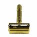 Edward London & Co. Elegant Gold Double Edge Butterfly Safety Razor - Premium Shaving Experience - Buy Online on GoSupps.com