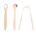 CUZYP set of 3 tongue cleaners tongue scrapers tongue scraper best remedy for dry mouth
