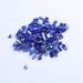 Natural Crystal Rough 200g Natural Blue Lapis laziuli Quartz Gravel 9-12mm Rough Crystal Tumbled Stone PEIQIYIN