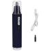 Nose Hair Trimmer Travel Painless Mens Grooming Electric Ear Hair Removal Shaver Blue nose hair trimmer