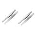 Beaupretty 4 Pcs Stainless Steel Nose Hair Clip Nasal Hair Clip Remover Nose Hair Tweezers Nose Hair Trimming Tools Nose Hair Trimmer for Men Brow Trimmer Nose Hair Clips Nasal Clippers