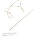 FOMIYES 4 Sets Hair Accessories Cosplay Bun Holder Wedding Tiara Bun Hair Chopstick Hair Accessory for Women Hair Pin Stick Women Hair Cuff Girl Zinc Alloy Women's Hair up - Buy Online on GoSupps.com