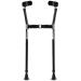 Forearm Crutches Adjustable ight Crutches Retractable Aluminum Alloy Rehabilitation Elbow Crumbs Disabled Anti-slip Sticks Axillary Crutches ight Arm Crutch Warm life Selfless dedication