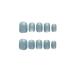 10Pcs Cat Eye Handmade Press On Nails with Gradient Design False Nails Full Cover Ballerina Wearable Artificial Nail Tips (Color : 12 Size : S)