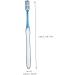 Frcolor Portable Travel Toothbrush Set - 4 Pieces for Easy Oral Care | Hard & Fine Bristle Manual Tooth Cleaning - Buy Online on GoSupps.com