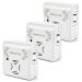 Riddex SonicPlus Ultrasonic Pest Repeller, Plug in with Outlets for Indoor Use - Insect Repellent - Bug Repellents for Home Defense - Protect Against Rodents and Insects, Chemical Free (3 Pack White)