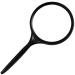 Magnifying Glass 5X Hand-held Magnifying Glass Scratch-Resistant Glass Lens Suitable for The Elderly to Read Hobby Maintenance Observe Reading Magnifier Interesting Lofty Ambition