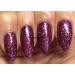 Bluesky GEL NAIL POLISH Mulled Wine A Burgundy Plum Colour with Silver Glitter CS029 Nail UV LED Soak Off 10ml CHRISTMAS COLOR - Buy Online on GoSupps.com