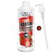 C.P.Sports beverage syrup for mineral drink i syrup sugar-free for vital drink strawberry with vitamins i beverage concentrate for mixing with water for sports drink i 1 liter + pump dispenser strawberry 1 l (1 Pack)