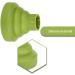 Silicone Collapsible Diffuser Hairdryer Attachment for Curly Hair Styling - Turquoise - Buy Online on GoSupps.com