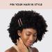 Kitsch Enamel Matte Mini Bobby Pins - Hair Pins for Women - Terracotta - 6 pcs - Buy Online on GoSupps.com