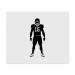 2 x Microfiber Cleaning Cloths "American Football Player" (LC00024509)