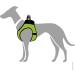 HUNTER HILO COMFORT Harness for Small Dogs | Reflective Mesh Lime | ML Size - Shop Internationally - Buy Online on GoSupps.com