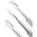 Stainless Steel Nail & Cuticle Care: Precision Toolsfor At-Home Manicures & Pedicures-Expert Silver - Buy Online on GoSupps.com