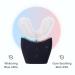 AutoBrush Pro Adults U-Shaped Automatic Toothbrush - 360 Whole Mouth Electric | Soft Nylon Bristles & LED Lights | Rechargeable & Waterproof (Black Double Sided) - Buy Online on GoSupps.com