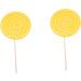 Veemoon 2pcs Photography Accessories Wedding Cake Decor Lollipop Photot Props Rainbow Swirl Pops Candy Ornaments Large Lollipop Cutouts Models Lollipop Crafts Giant Bamboo Child Candy Cane - Buy Online on GoSupps.com