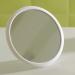 Tookie Fogless Shower Mirror - 360 Rotatable Stainless Steel Make Up Mirror for Bathroom - Buy Online on GoSupps.com