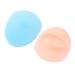 DOITOOL Scrubber Machine Hand Held 2pcs Facial Brush Face Massager Brush Silicone Face Brush Silicone Cleaning Pad Facial Scrubber Massage Brush Cosmetic Cleanser Brush