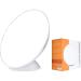 Circadian Optics Light Therapy Lamp - UV-Free LED Happy Mood Lamps with 10,000 Lux for Seasonal Sunlight Changes - Full Spectrum Sun Lights for Work from Home - Lampu (White)