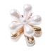 10 Pcs Small Pearl Flower Hair Clips - Sweet Mini Claw Clips for Women and Girls | Decorative Bangs Accessories - Buy Online on GoSupps.com