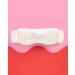XO Fetti Bride Sleep Mask | Ivory Satin Rhinestone Embroidered - Buy Online on GoSupps.com