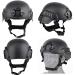 Full Face Tactical Mask with Goggles and ACH Helmet | Airsoft Paintball CS Games - 30*19cm BK - Buy Online on GoSupps.com