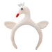 Beavorty 1pc Swan Headband yoga apparel Party Favor Hair hoops bird hair head band makeup hair wrap headband swan party hats animal themed party hats Swan headwear Plush pop
