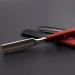 Minkissy Wooden Cutthroat Razor - Premium Red Sandalwood Straight Razor for Men | Manual Razor Knife for Precision Grooming - Buy Online on GoSupps.com