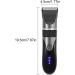 lmoikesz Electric Hair Clippers 0.8-2.0mm Adjustable Barber Men Trimmers Washable Low Noise Shaver with Limit Hairbrushes Gray - Buy Online on GoSupps.com