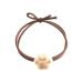 xbiez Cartoon Kitten Paw Style Cat Paw Hair Tie Hair Rope Strong Hold Christmas Costume Cat Paw Cute Hair Rope Non-Slip Beige 1