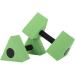2PCS Water Dumbbells for Aquatic Exercise - Lightweight Triangle Shape Barbells for Water Aerobics & Swimming Fitness - Green EVA Foam Aquatic Fitness Equipment - Buy Online on GoSupps.com