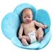 Baby Bath Lotus Cushion Sink Bather - Blue | Newborn Bathtub Mat & Tub Seat Support - Buy Online on GoSupps.com