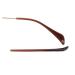 Willwa 10 pair (20 pieces) anti-slip-plastic hanger tip for metal iron glasses glasses temple glasses temple (color: transparent size: 25 * 70mm) 25 * 70mm transparent
