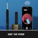 Buy Ear Wax Removal Tool - Wireless Ear Cleaner with Camera & Light for iOS & Android - Effective Earwax Removal Kit (Black - Buy Online on GoSupps.com