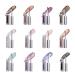 Allbesta 12 colors set durable glossy glitter shimmer liquid eyeshadow pen waterproof metallic pigment make-up 12 colors set