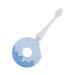Mobestech Toothbrush Silica Gel Brush Head Travel Portable 1 piece (1 pack) Blue