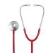 Dixie EMS Lightweight Single Head Stethoscope - Latex-Free for Doctors, Nurses, Students - Red - Buy Online on GoSupps.com