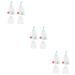 Baluue 12 Pcs Foaming Net Soap Saver Mesh Soap Foaming Bag Soap Saver Bags Soap Exfoliating Bag Pe