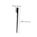 Ipetboom Eyebrow Comb & Mascara Applicator - 4 Pcs Eyelash Extension Tools | Portable Stainless Steel Eyelash Brush & Curler - Black - Buy Online on GoSupps.com