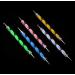 Aoshang 5pc UV Gel Painting Nail Art Dotting Pen Tool Kit for DIY Design & Manicure - Buy Online on GoSupps.com