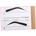 Beavorty 30 Pcs Eyebrow Templates Eyebrowhack Eyebrow Shaping Stencils Eyebrow Card Suite Eyebrow Trimming - Buy Online on GoSupps.com