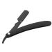 Manual Razor Folding Razor Without Blade for Home Hairdressing Salon Barber Shop(Black)