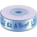 10 Yard Blue Stain Ribbon for Baby Shower, Party & Christening - Buy Online on GoSupps.com