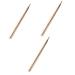 balacoo 3pcs Double Ended Lipstick Brush Lip Makeup Tools Miss Major Aluminum Alloy