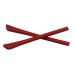 Glasses holder glasses spare bars for glasses brackets non-slip ear hooks 1 pair of red silicone glasses end tips ear socks tube glasses substitute tips for flat thin metal glasses